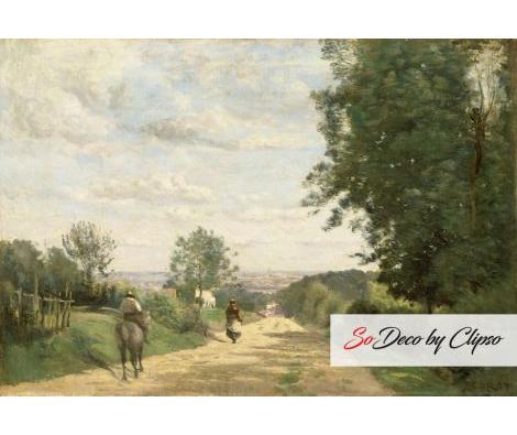Clipso - RMN Le chemin de Sevres Vue sur Paris 95 006584