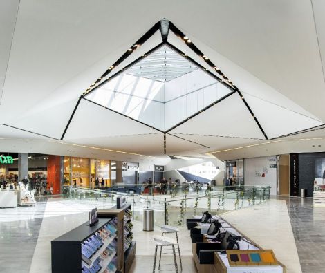 Le centre commercial d’Azrieli utilise les revêtements CLIPSO