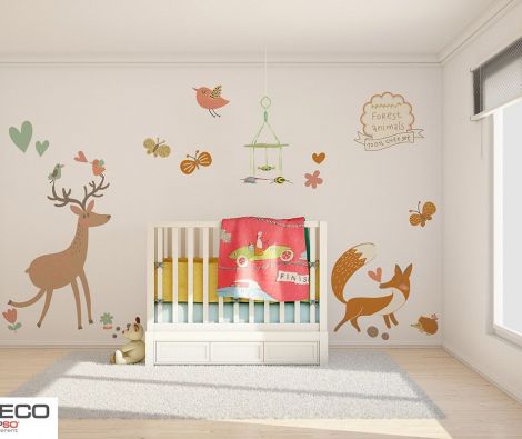 CD 1828 animaux foret