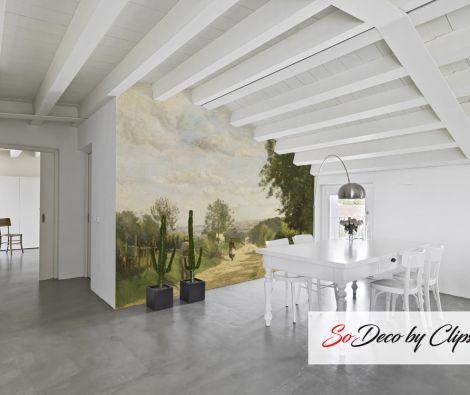Clipso - RMN Le chemin de Sevres Vue sur Paris 95 006584
