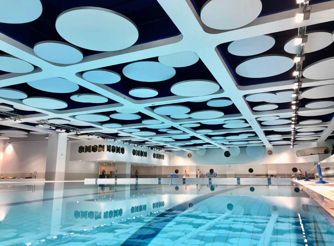 Piscine du Stade Louis II de Monaco aujourd’hui.